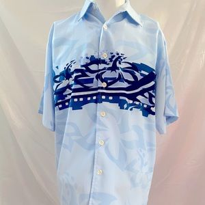 2 Vintage ODO Men’s Shirt Sleeved Shirts for $20. Size Med.